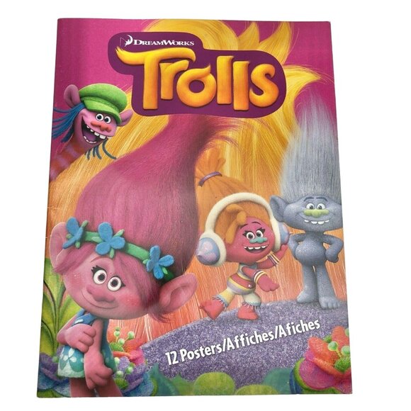 Dreamworks Trolls World Tour Lunch Bag Set W/ Notes & Posters - Picture 10 of 12